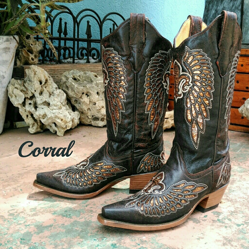 NWOB Corral cowboy boots size 7M - Picture 1 of 7